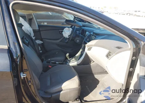 2013 Hyundai Elantra Limited из США, поврежденный, VIN KMHDH4AE1DU631278